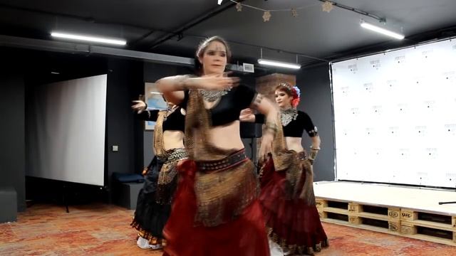 Sirin Tribe - American tribal style @ Рождественский КультМаркет смотреть онлайн