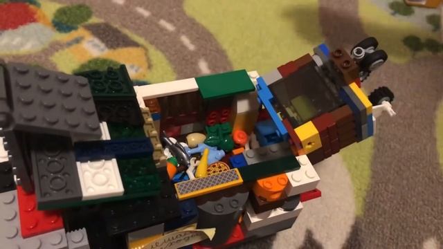 [LEGO самоделки] Раздельный сбор мусора- смешанные отходы
