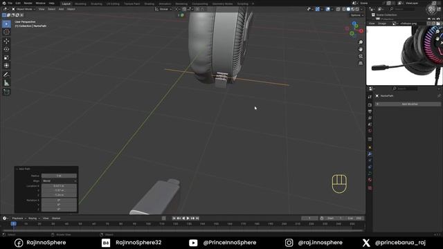 Blender Product Design： Create Stunning Headphones Visualization смотреть онлайн