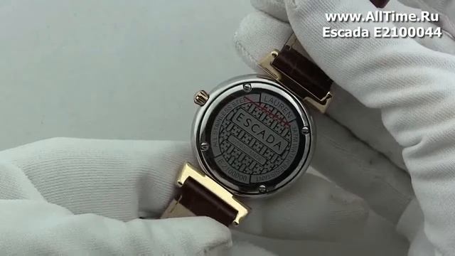 Обзор. Женские наручные часы Escada E2100044 смотреть онлайн