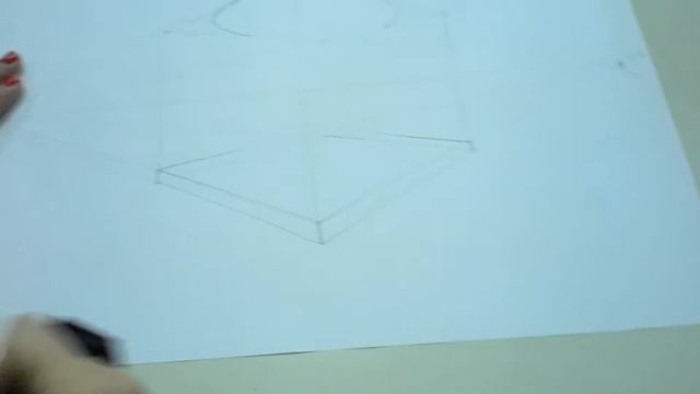 Perspectiva mão livre cônica 2 ptos fuga Profa Andrea Andery Ferrari смотреть онлайн