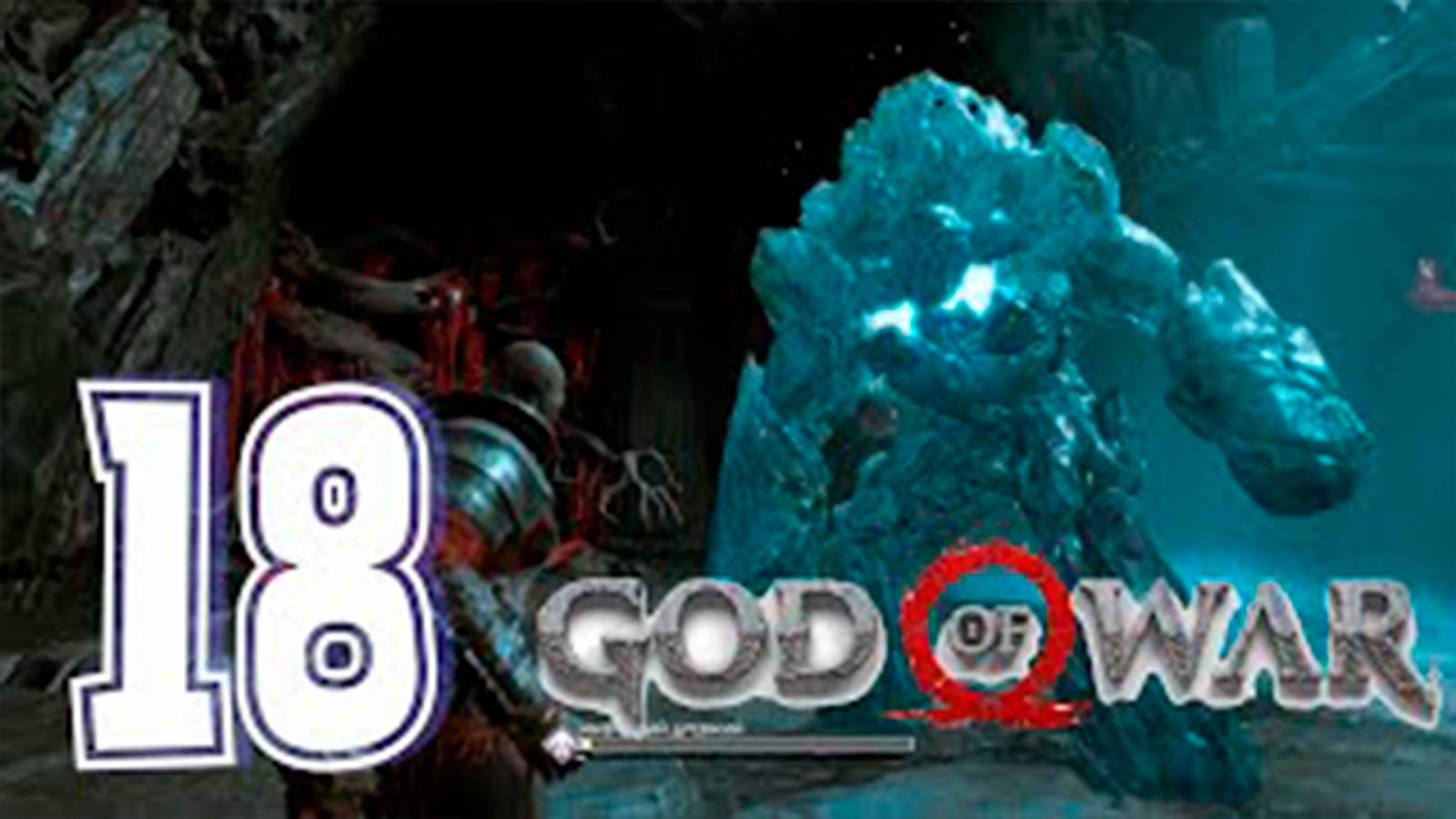 Прохождение God of War 4. часть 18. Босс  Инеистый древний