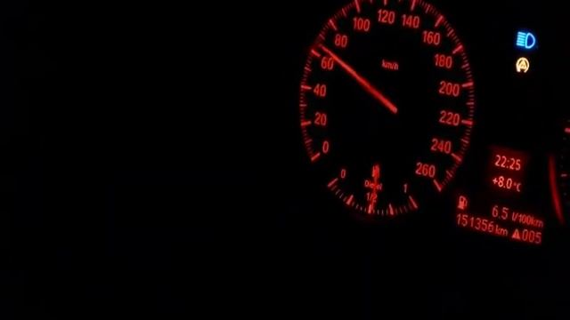 BMW e90 318d 2008 0-100 6,8s 211hp смотреть онлайн