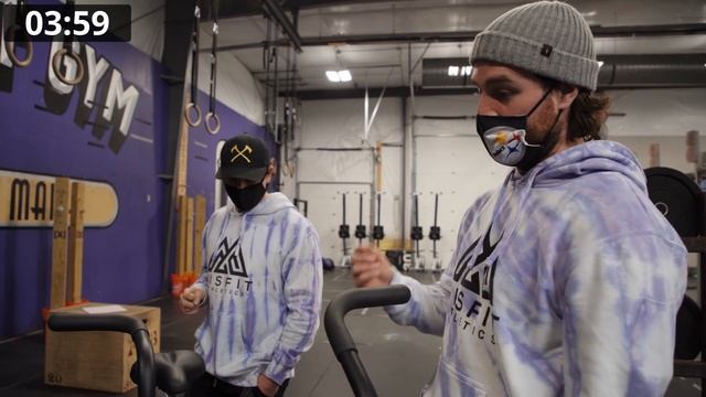 100 CAL FOR TIME - Sherb VS Assault Bike смотреть онлайн