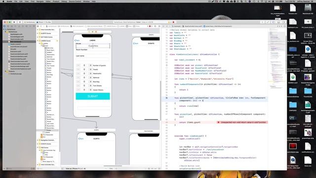 Adding Picker to IOS смотреть онлайн