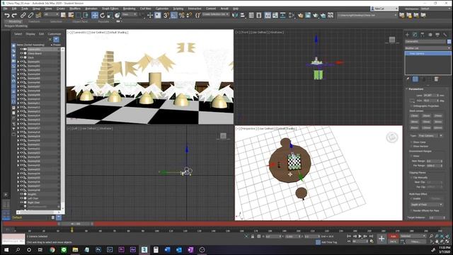 Chess Game Play Animation смотреть онлайн
