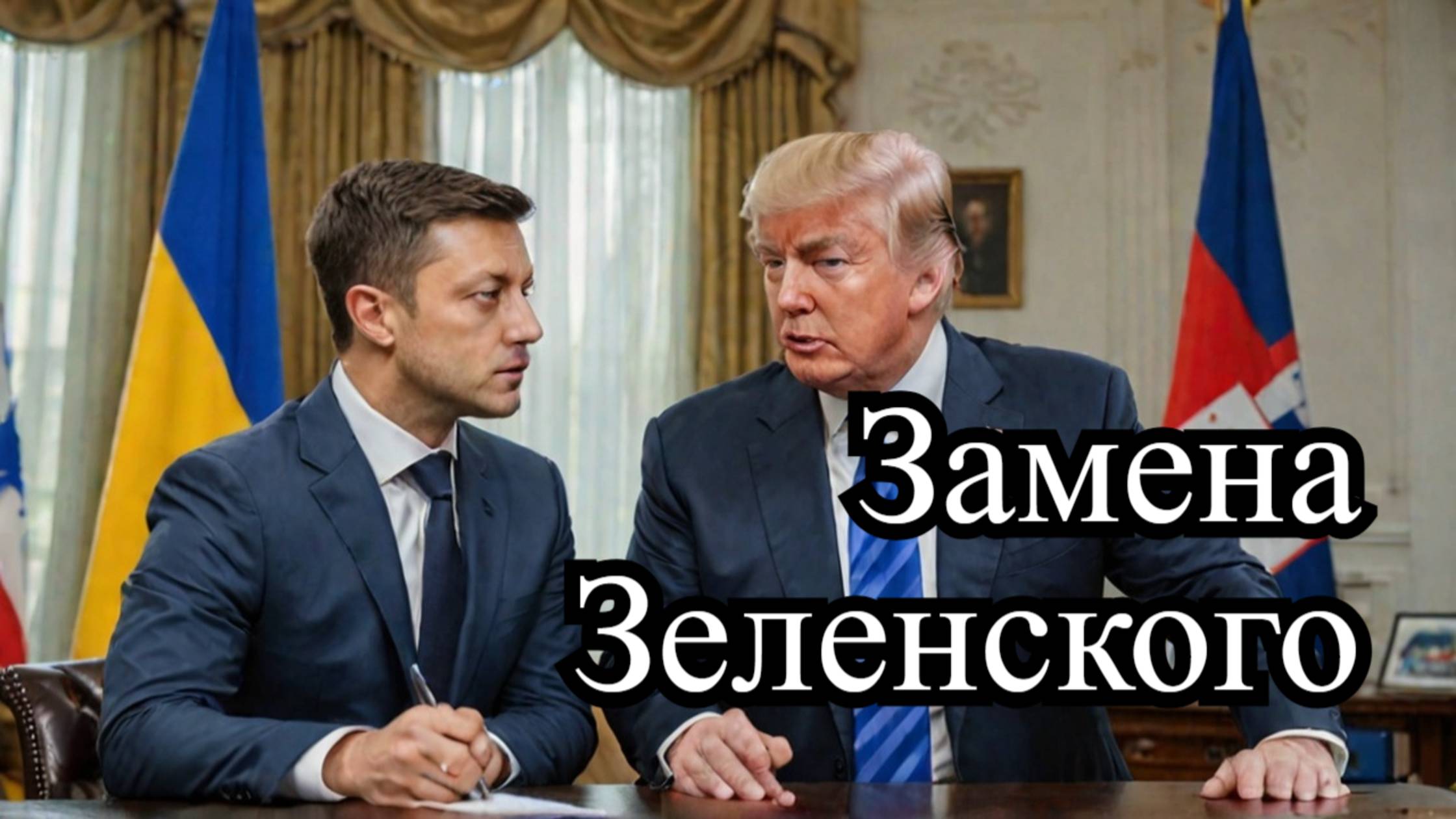 Тайные переговоры Трампа: Кто заменит Зеленского? Анализ и последствия смотреть онлайн