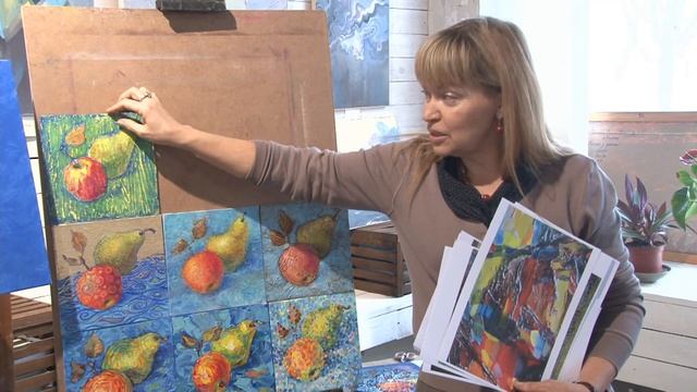 Вебинар живописи Оксаны Оснач смотреть онлайн