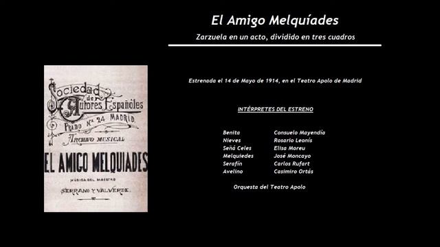 El Amigo Melquíades - Pasacalle '¡Que llueva!, ¡Que llueva! (1956) - Coro Cantores de Madrid смотреть онлайн