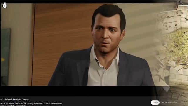 10 Cosas Exclusivas de las Misiones del GTA 5 смотреть онлайн