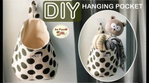 Как сшить настенную подвесную сумку - карман.