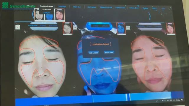 Sincoheren Magic Mirror Skin Analyzer смотреть онлайн