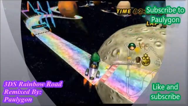 BRSTM 3DS Rainbow Road Paul LeClair Remix смотреть онлайн