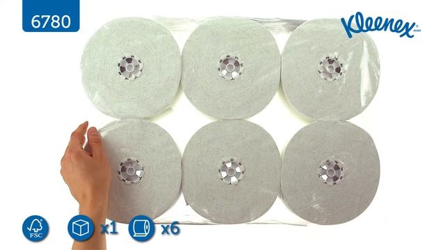 6780 KLEENEX® ULTRA Hand Towels