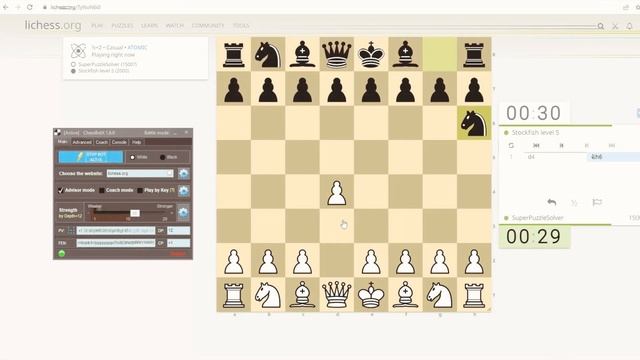 Chess Cheat v2.3, Free Download, Lichess Cheat, Chess Com Hack смотреть онлайн