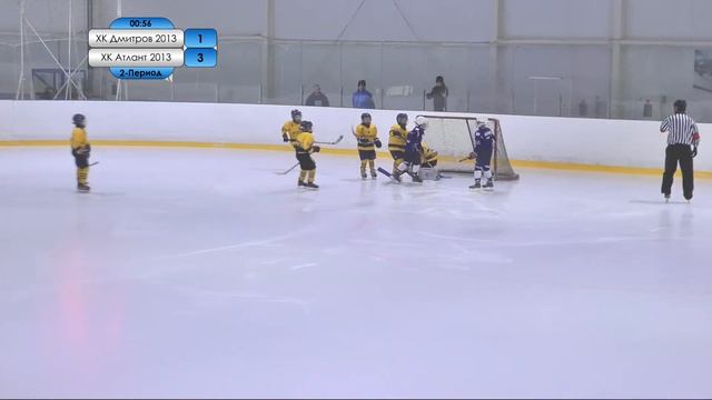 ОПМО 2021-2022. ЮНОШИ 13.03.2022 г. ХК Дмитров 2013 vs ХК Атлант 2013 смотреть онлайн