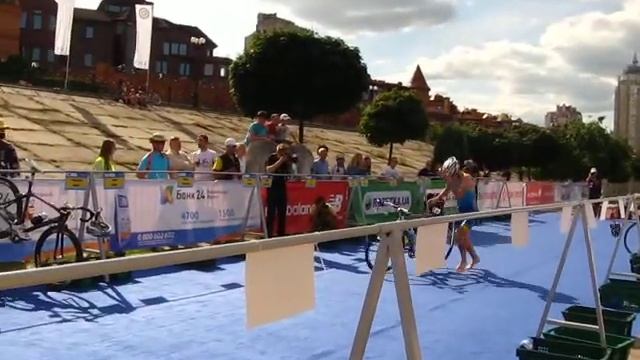 Триатлон в Киеве Kyiv ETU Triathlon Cup смотреть онлайн