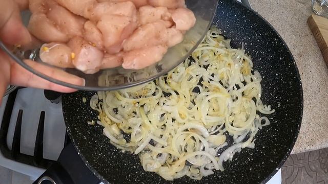 Вкусный ужин - КУРИНОЕ ФИЛЕ В ПИКАНТНОМ СОУСЕ! ❤