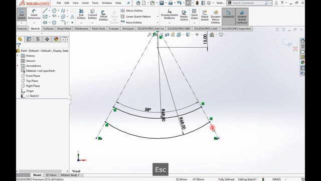 IRIS MECHANISM IN SOLIDWORKS - PART 2 of 4 (with Drafting Details) смотреть онлайн