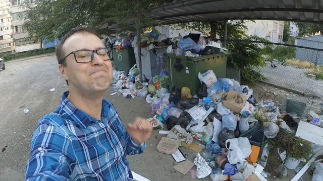 Как "Экология Д" вывозит мусор в городе Днепр смотреть онлайн