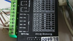 Драйвер шагового двигателя BL6600 (аналог)