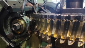 Изготовление червячного колеса