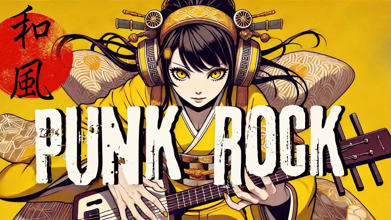 【和風BGM】Shamisen × Punk Rock – The Sound Of Rebellion & Tradition!
