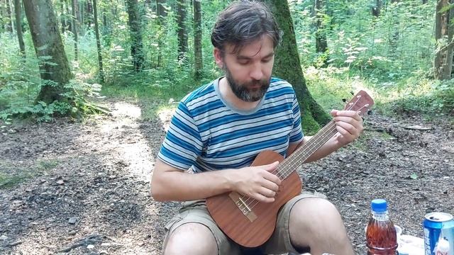 Отказался Назваться - Тюря (Говнилиум ukulele cover) смотреть онлайн
