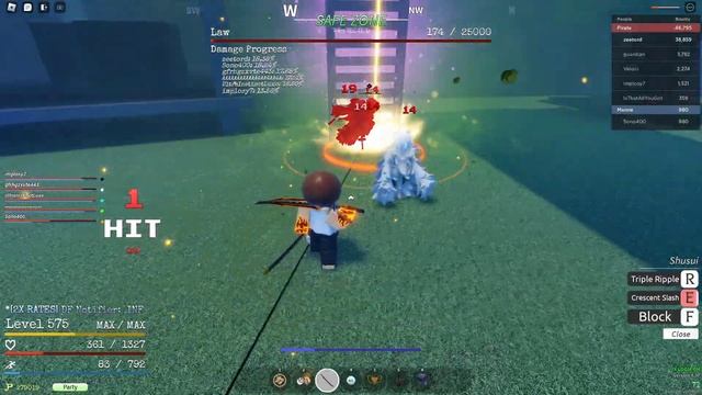 [GPO] DRESSROSA BOSSES/TRADES/OPENING CHESTS COMPILATION