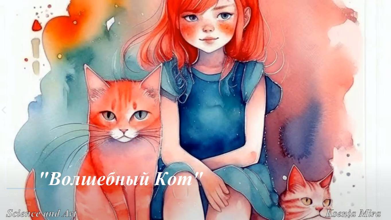 Волшебный Кот. Сказочная живая картина об удивительной семье, Науке и Искусстве, Разуме и Душе