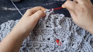 Овальный коврик крючком "Флора" Часть 2