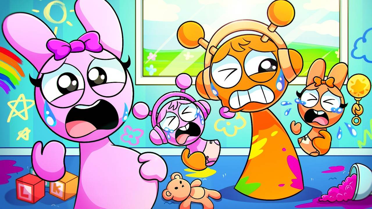 SPRUNKI ОБЗАВЕЛИСЬ СЕМЬЁЙ! Incredibox анимации на русском