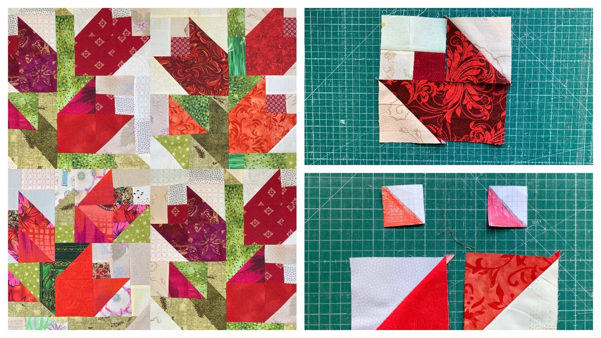 Истории для лоскутниц. Серия "Элементарно, Ватсон". Часть 2. "Как собрать диагональный квадрат смотреть онлайн