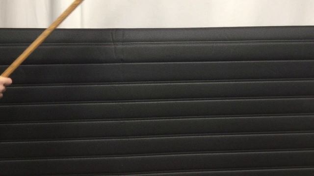 Black Pleated and Foam-backed Automotive Headliner / Door Panel Fabric | 54" смотреть онлайн