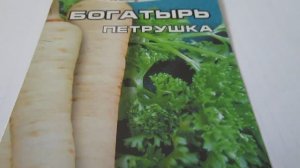 Петрушка  Богатырь  Семена