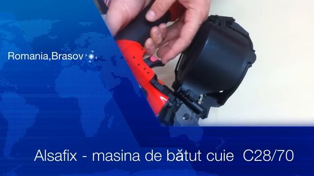 Masina de batut cuie in lemn Alsafix C28/70 P1 смотреть онлайн