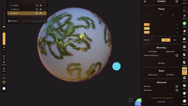 Nomad Sculpt - Video Manual - 26 - Object symmetry & mirror - Tutorial (V1.78 - 9.7.2023) смотреть онлайн