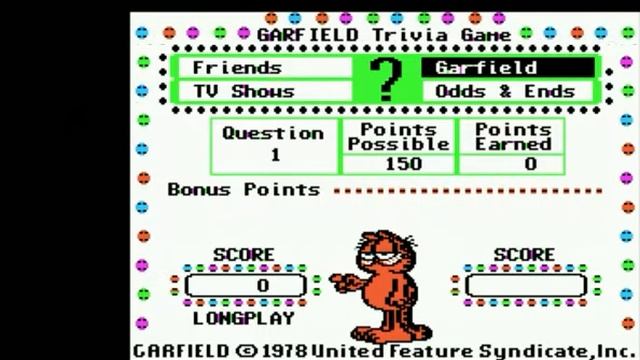 MS-DOS Longplay - Garfield Collection смотреть онлайн
