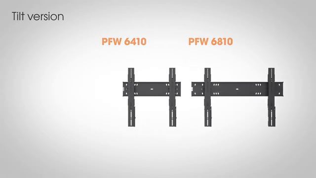 Vogel's Professional:  Новая серия PFW 6000 –профессиональные настенные крепления.