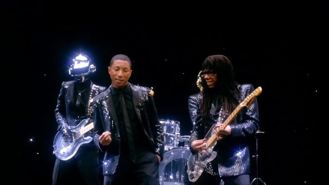 Daft Punk Get Lucky Official Video feat Pharrell Williams and Nile Rodgers_1080p смотреть онлайн