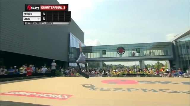 PJ Ladd vs. Billy Marks: GAME OF SKATE QUARTERFINALS | World of X Games смотреть онлайн