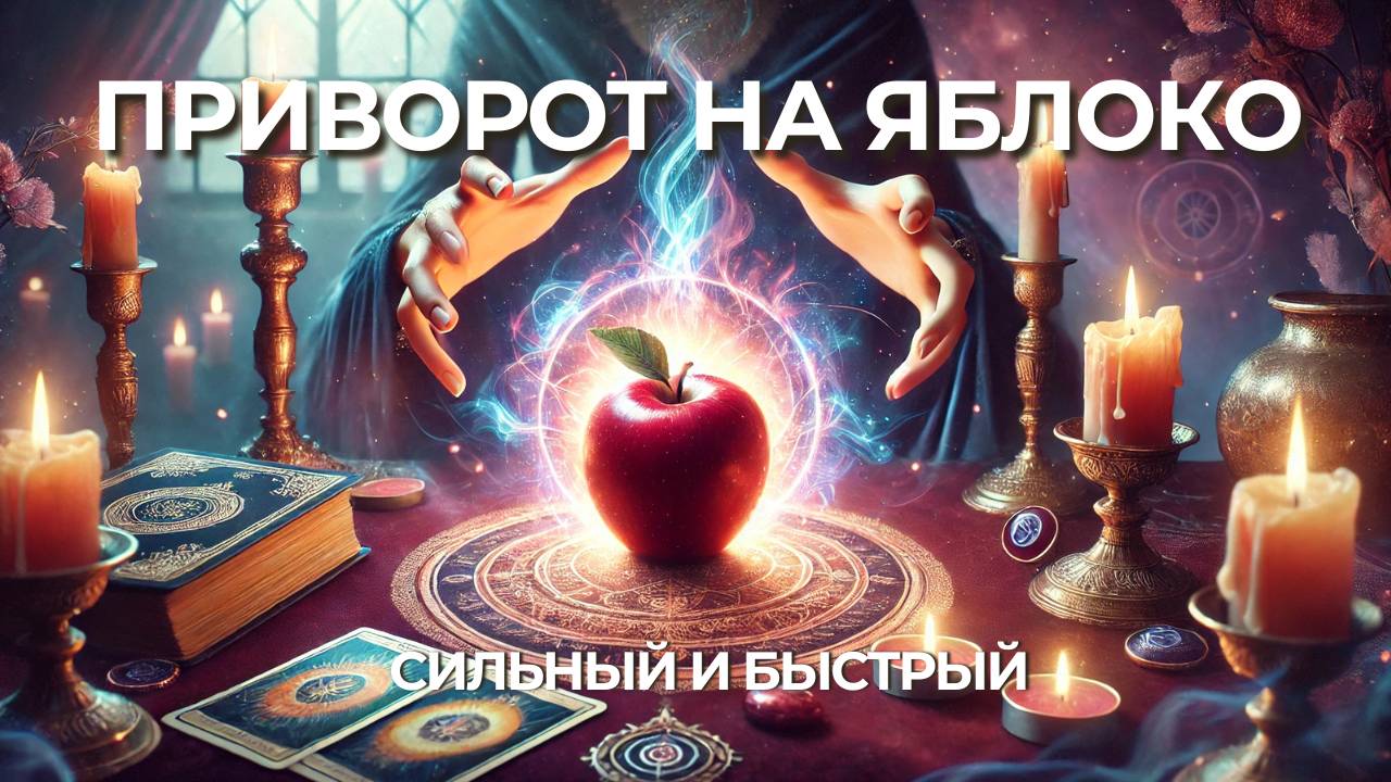ПРИВОРОТ НА ЯБЛОКО- СИЛЬНЫЙ И БЫСТРЫЙ: ЭНЕРГИЯ ЛЮБВИ И СВЯЗИ смотреть онлайн