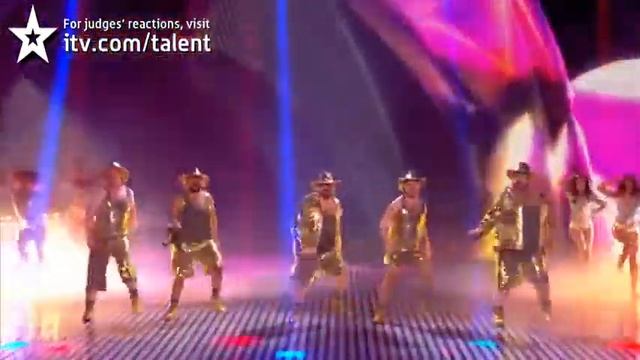 The Showbears Kylie Minogue Britain s Got Talent 2012 Live Semi Final UK version смотреть онлайн