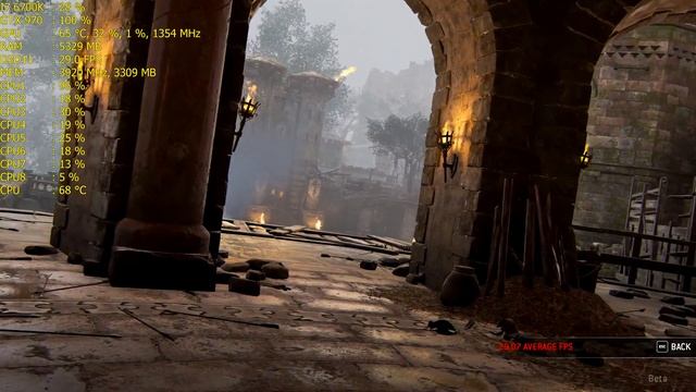 For Honor 4k closed beta - GTX 970 & i7 6700k Overclocked Ultra settings Fps Performance смотреть онлайн