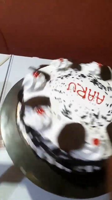 Simple Black Forest Cake Design  1kg