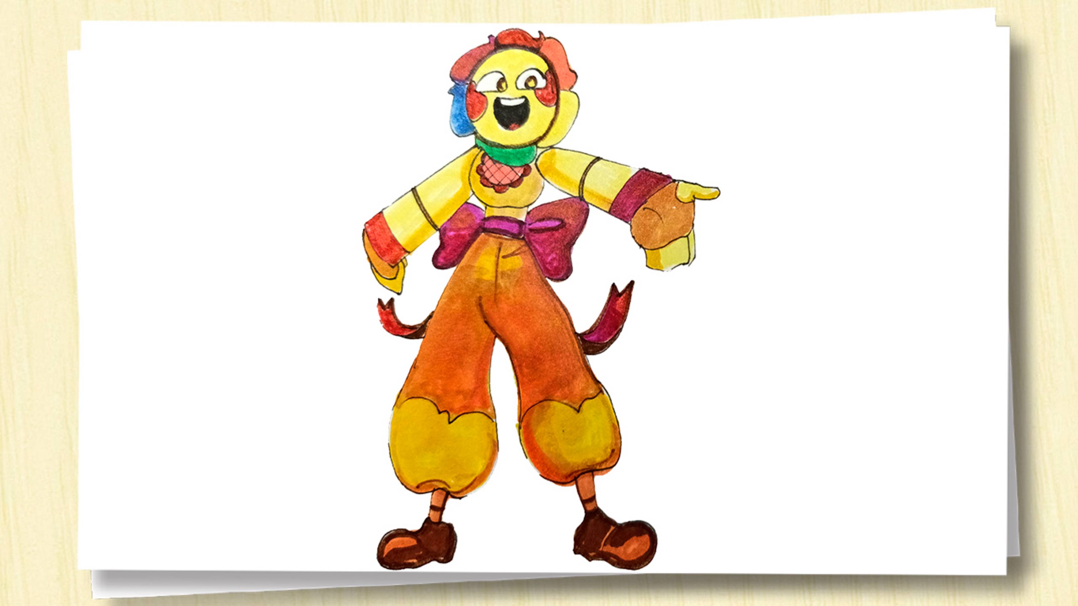 Как нарисовать Блуми Drawing Bloomy Fnaf смотреть онлайн