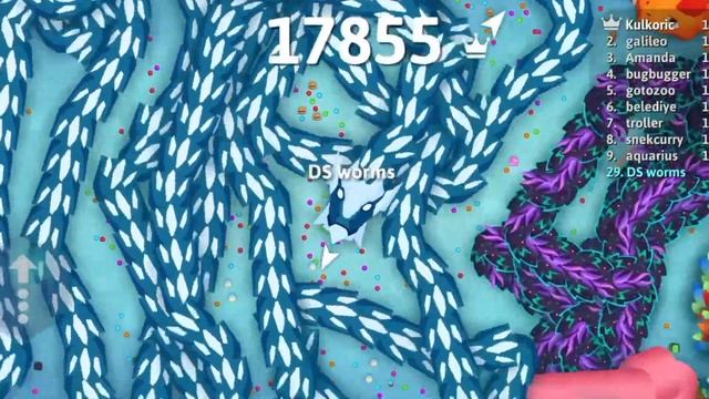 😱Snake io 🐍 Ortheus snake skin 🐍 high score delicious snake gameplay|| Ds worms смотреть онлайн