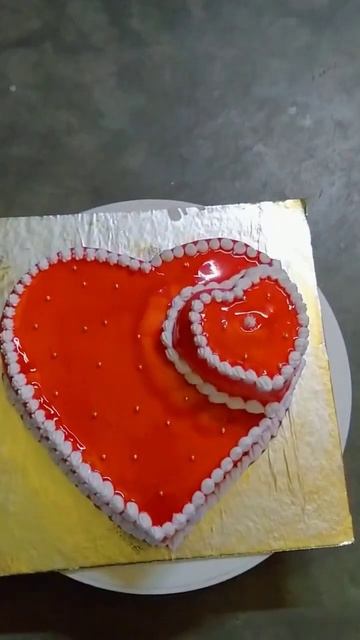 Pineapple flavour heart shape cake смотреть онлайн