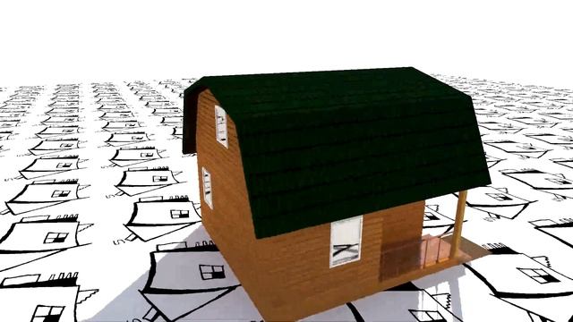 D016 Дом 6000х6000, 2 этажа смотреть онлайн