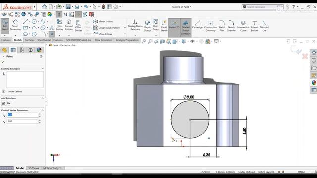 Solidworks Tutorial for Beginners: Part 17 | Mini Crank Case | Cad Cam Design Tutorials смотреть онлайн